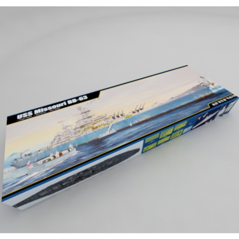 Model Kit Uss Missouri - Trumpeter 03705 1/200 Scale USS Missouri