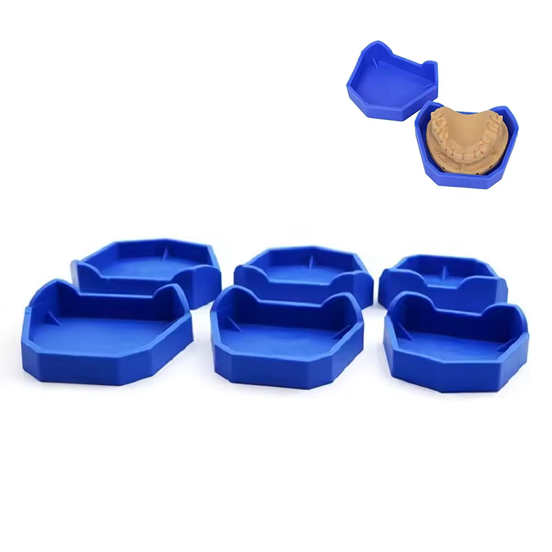 Model Kit Tools - 2/6Pcs Dental Model Base Silicon Plaster