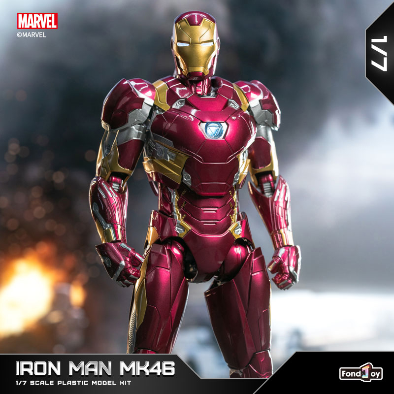Model Kit Iron Man Mark 50 - Fondjoy Marvel Iron Man MK46 Assembled