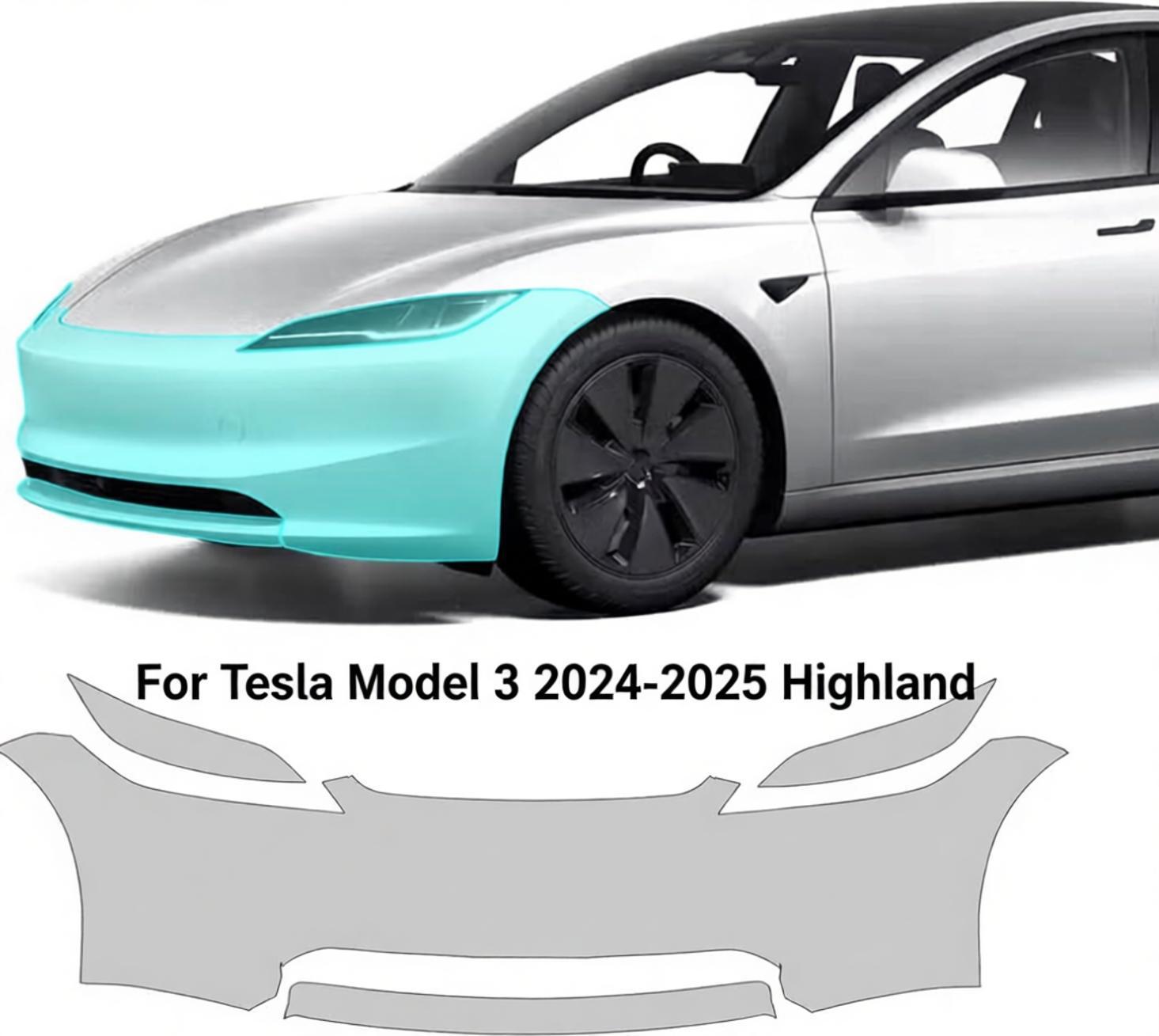 Model Kit Instructions - For Tesla Model 3 2024-2025 Highland
