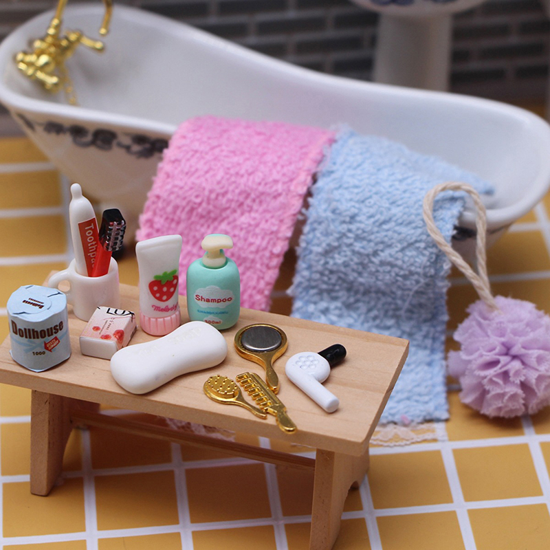 Model Kit Tools - Doll House Miniature Practical Bathroom Accessory