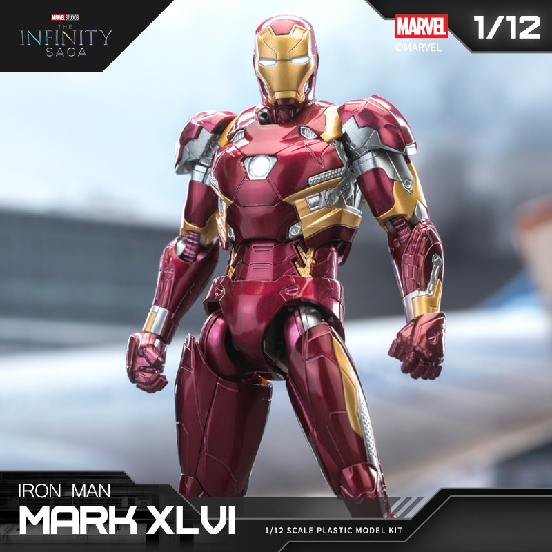 Model Kit Iron Man Mark 50 - Fondjoy Marvel Iron Man Mk46 Assembled