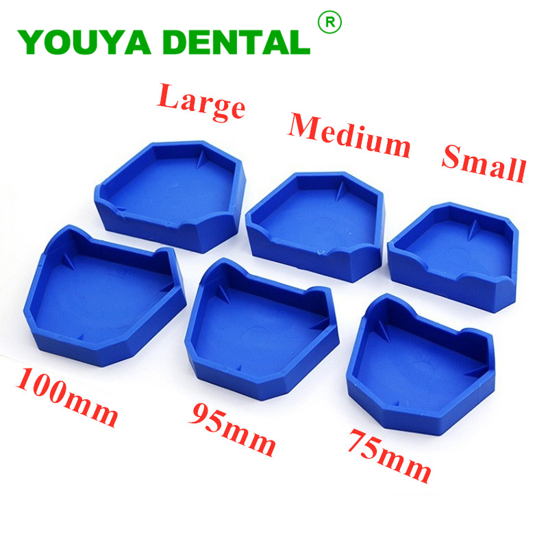 Model Kit Tools - 6pcs/set Dental Model Base Silicon Rubber