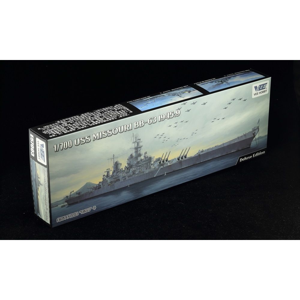 Model Kit Uss Missouri - VEE HOBBY E57003 1/700 U.S.S. Missouri