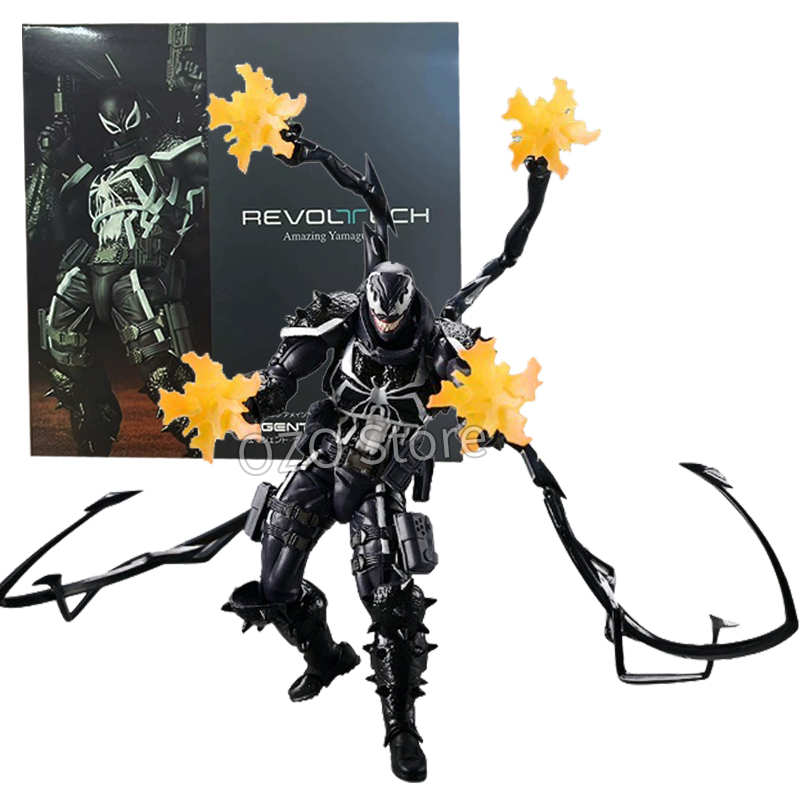 Model Kit Venom - Agent Venom Action Figure Kaiyodo Revoltech