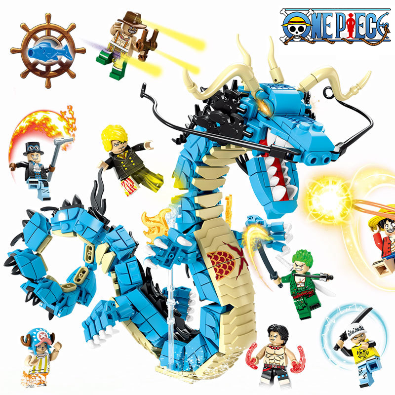 Model Kit Gundam Bandai - One Piece Building Blocks Blind Box