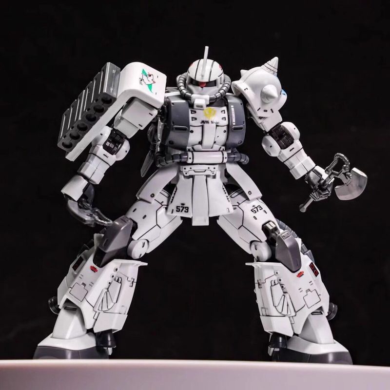 HG 1/144 XD GTO White Wolf Zak - огляд і ціна Model Kit Zaku