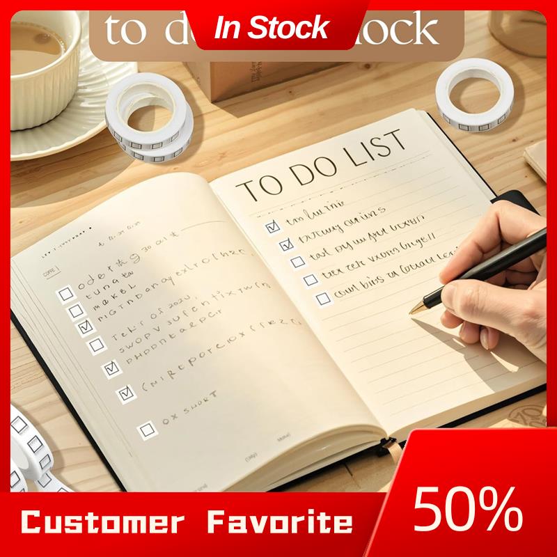 AT03 Top 10 Rolls Checkbox Was - огляд і ціна Masking Tape Thin