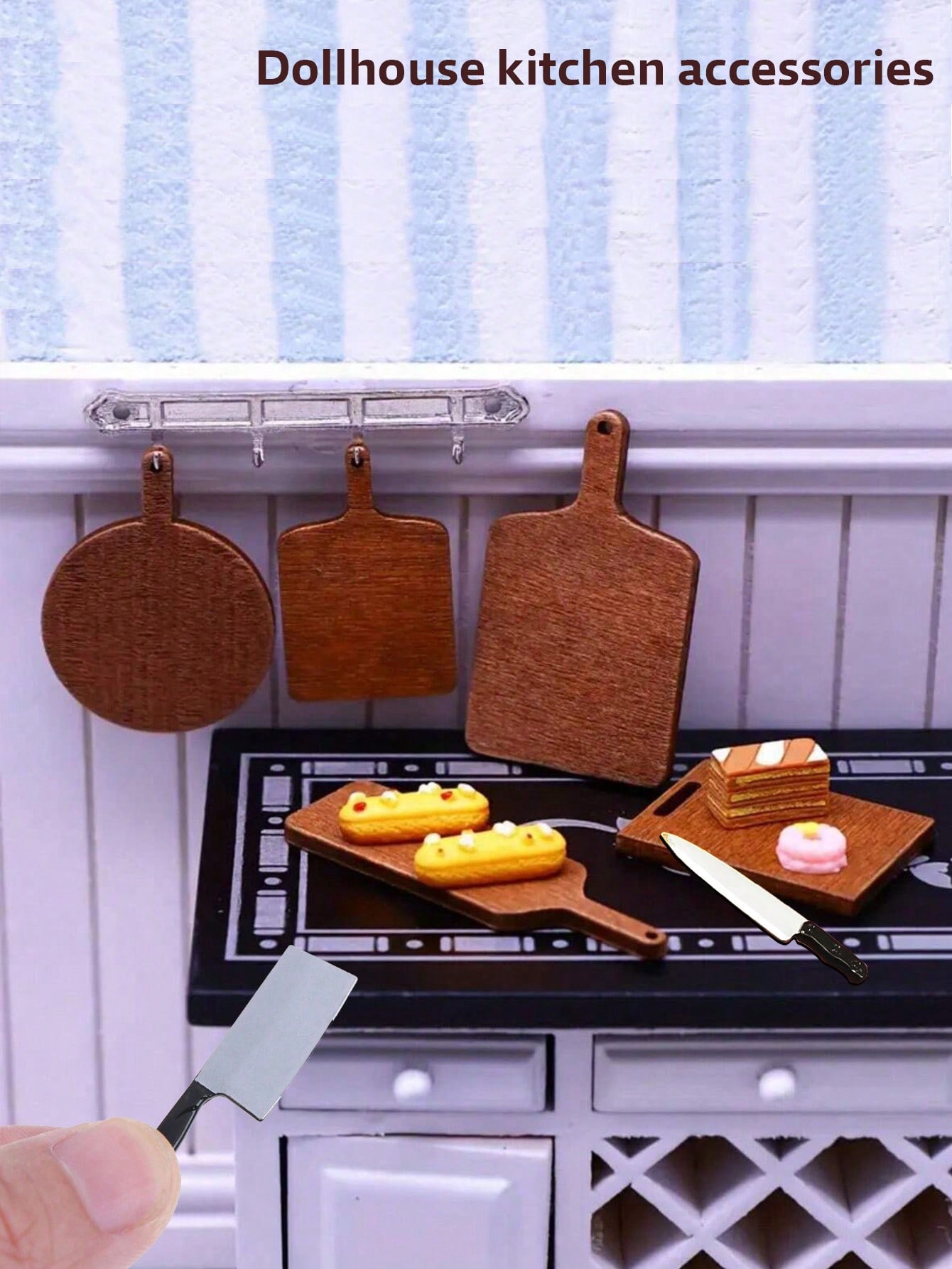 Dollhouse Mini Kitchen Set Cut - огляд і ціна Model Kitchen Set