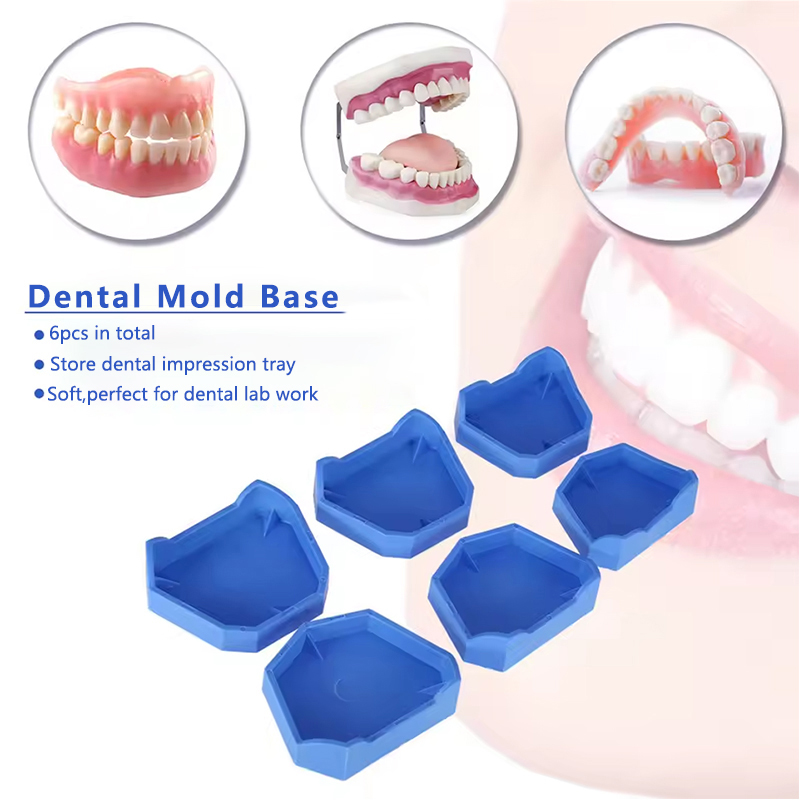 2/6Pcs Dental Model Base Silic - огляд і ціна Model Kit Tools