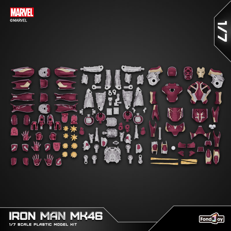 Fondjoy Marvel Iron Man MK46 A - огляд і ціна Model Kit Iron Man Mark 50