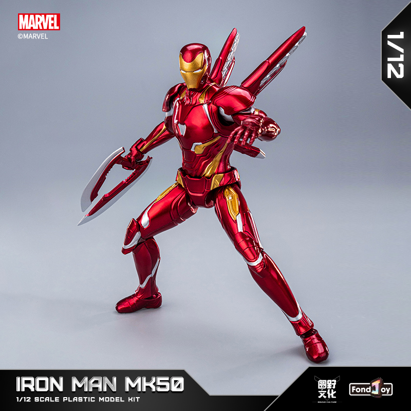 Original FondJoy Iron Man Tony - огляд і ціна Model Kit Iron Man Mark 50