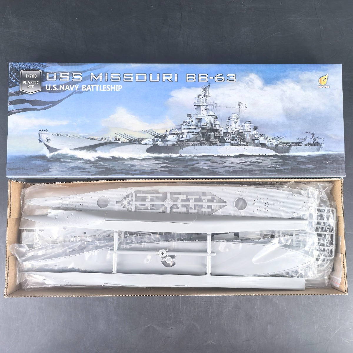 VeryFire VF700909 1/700 USS MI - огляд і ціна Model Kit Uss Missouri