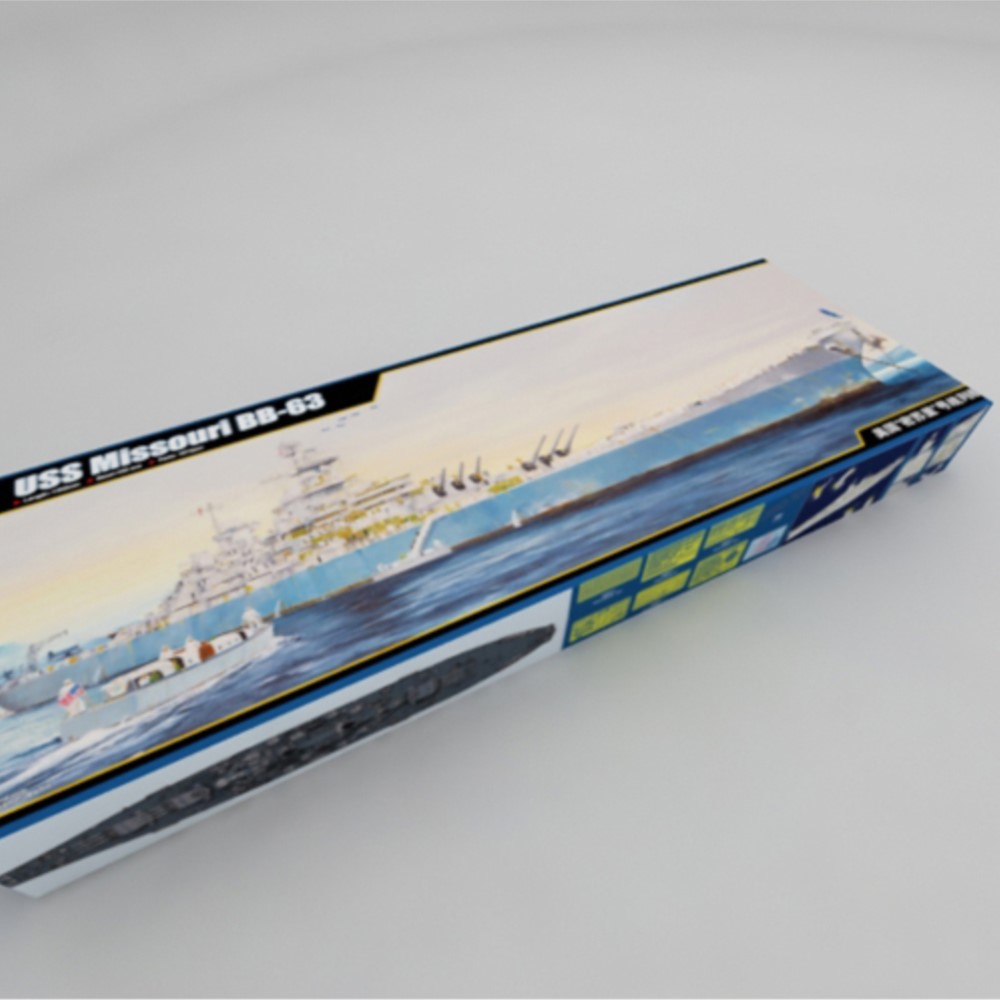 Trumpeter 03705 1/200 USS Miss - огляд і ціна Model Kit Uss Missouri