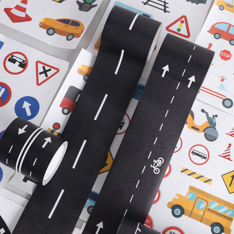 6 rolls/box DIY road and rail  - огляд і ціна Masking Tape Thin