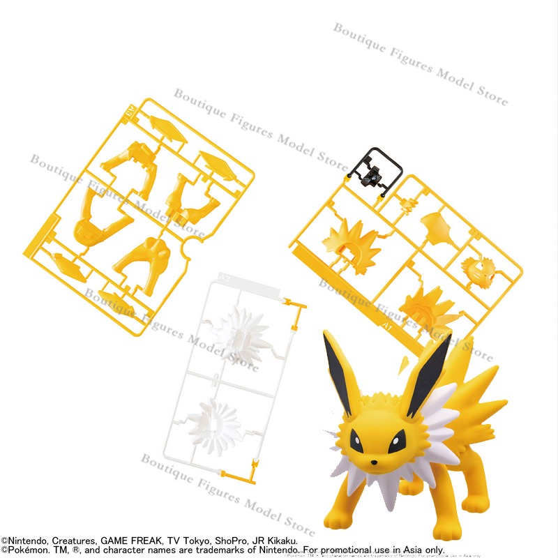 Bandai Genuine Pokemon Model K - огляд і ціна Model Kit Quick Eevee