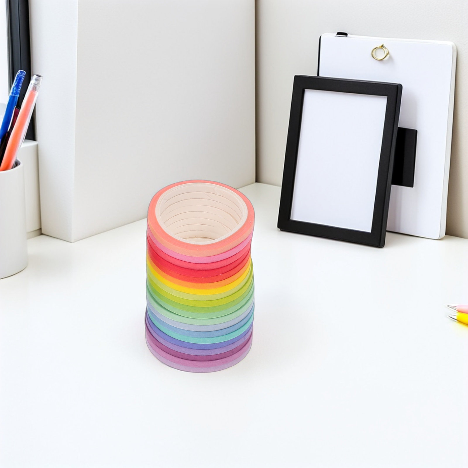 60 Rolls Journaling Masking Ta - огляд і ціна Masking Tape Thin