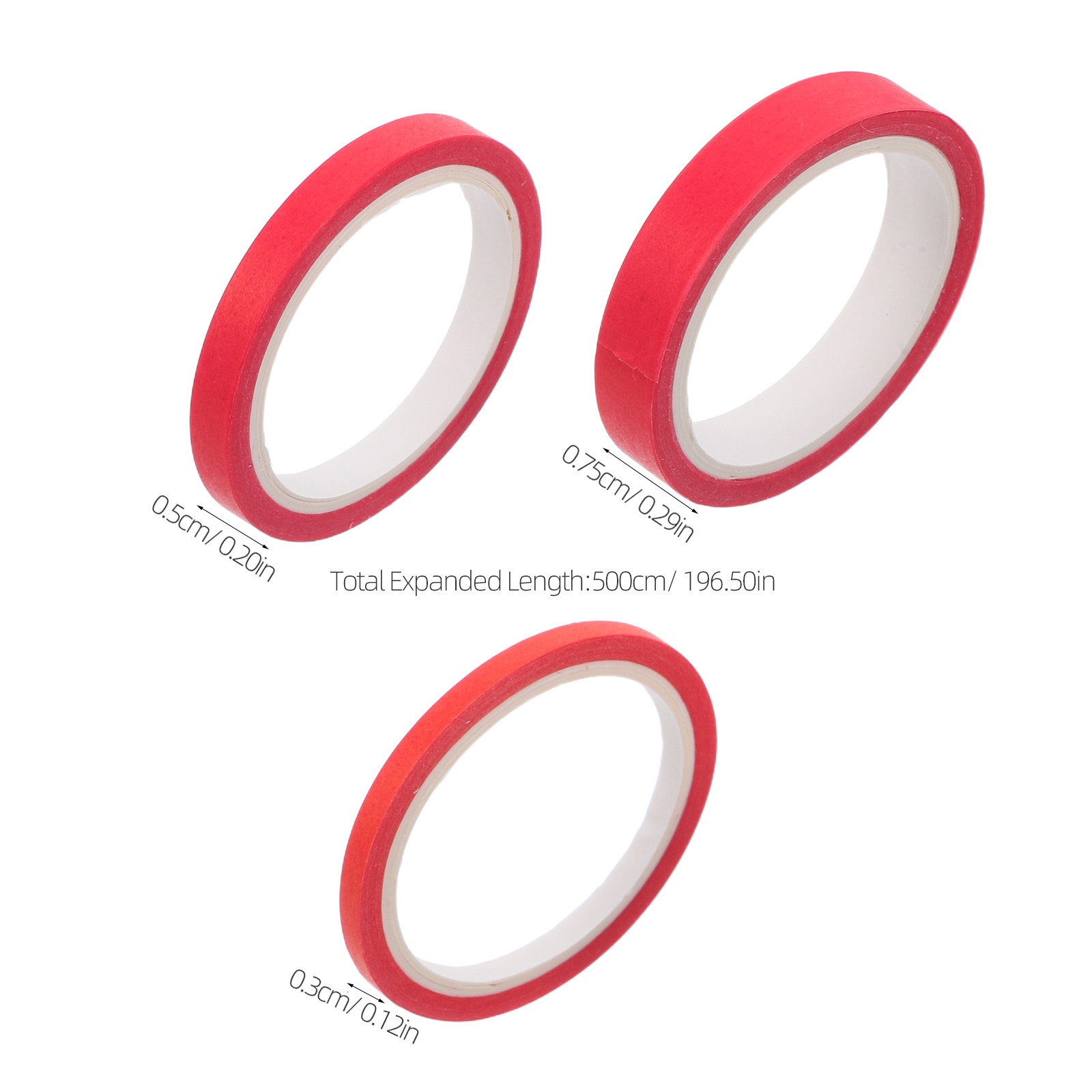 60 Rolls Journaling Masking Ta - огляд і ціна Masking Tape Thin