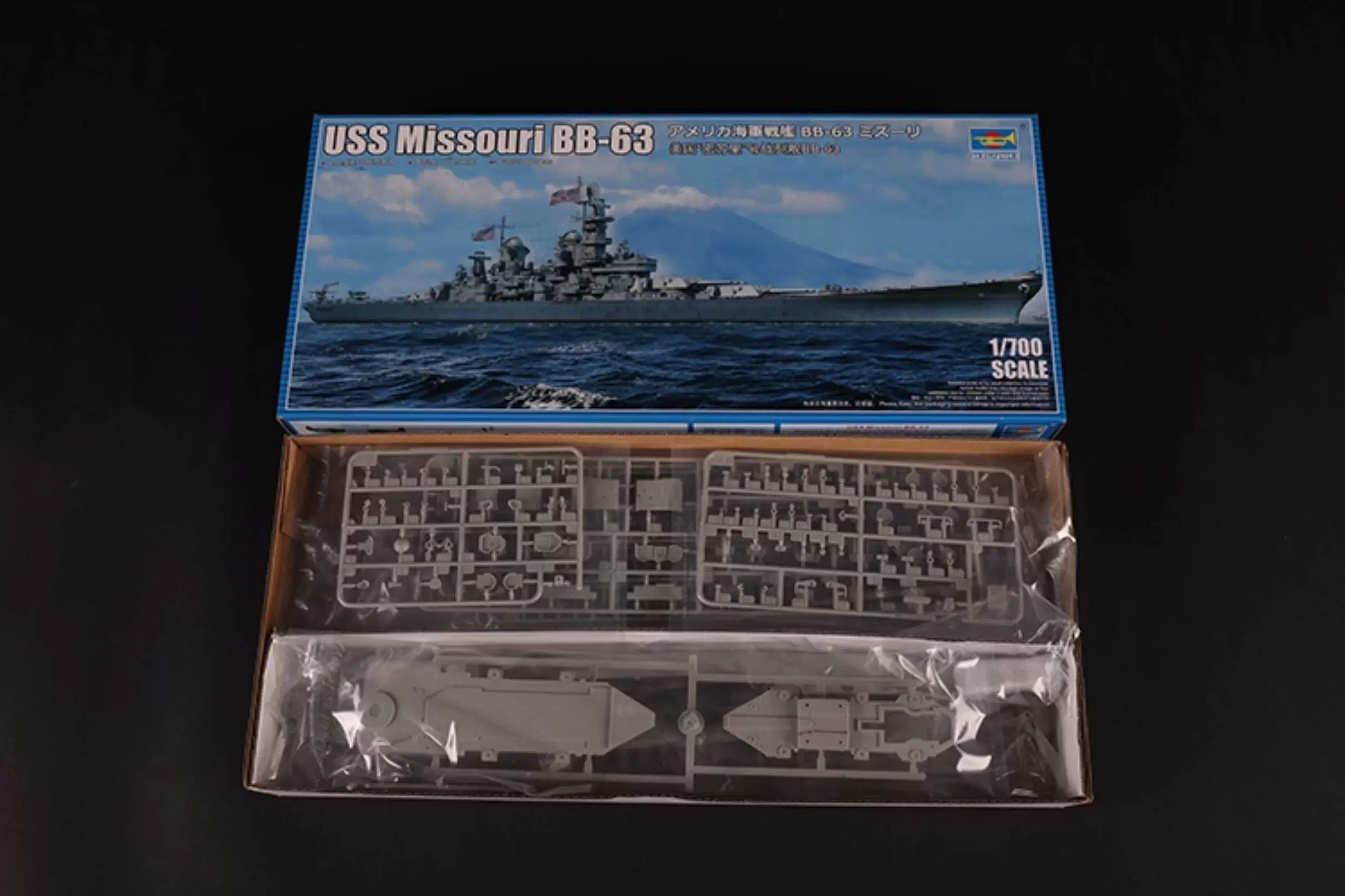 Trumpeter 06748 1/700 Scale US - огляд і ціна Model Kit Uss Missouri