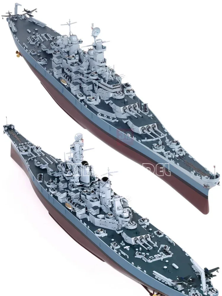 Academy 1/400 14401 U.S. Navy  - огляд і ціна Model Kit Uss Missouri