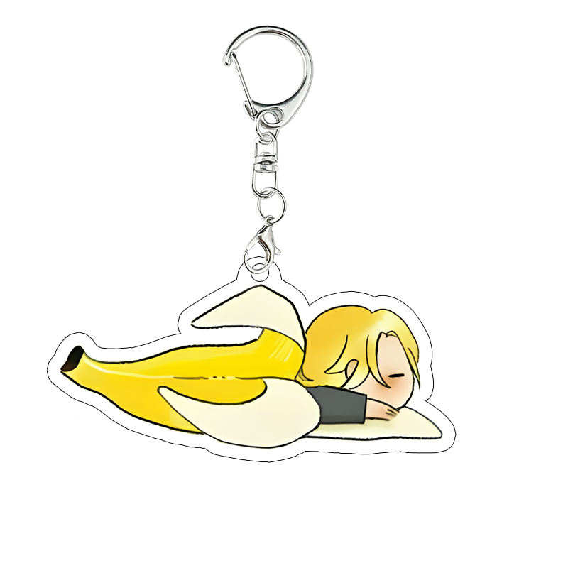 Banana Fish Acrylic Keychain A - огляд і ціна Model Kit Lynx
