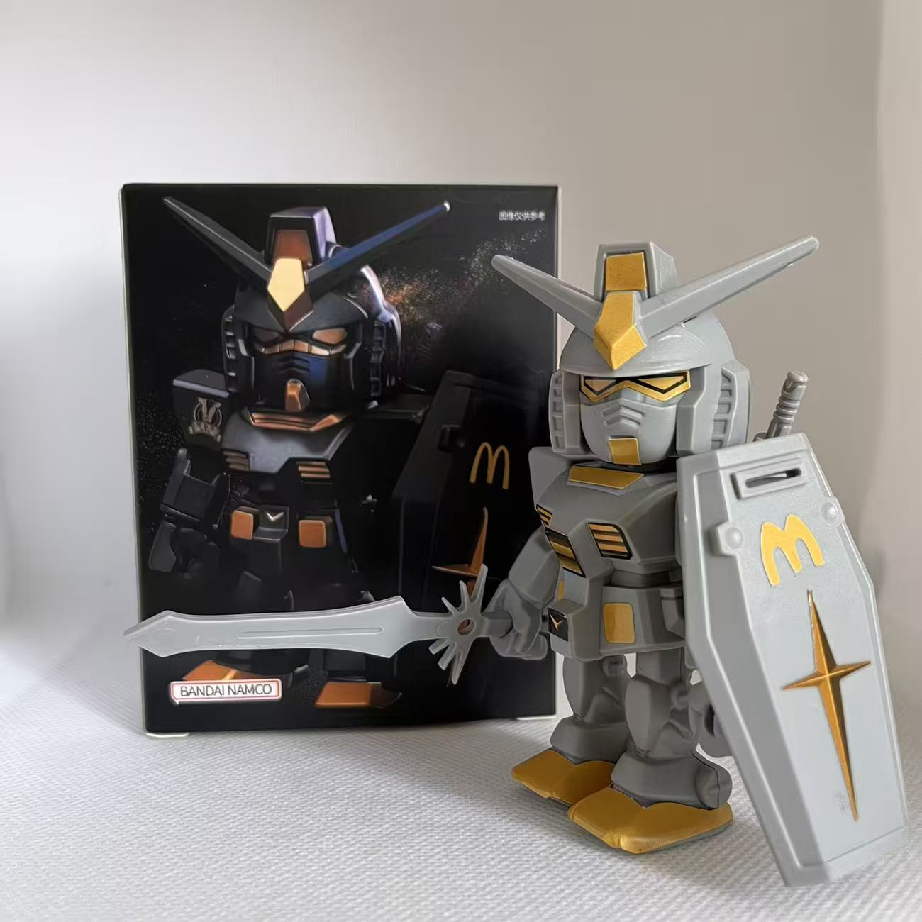 Mcdonald Gundam Figuur Qmsv Rx - огляд і ціна Model Kit Gundam Bandai