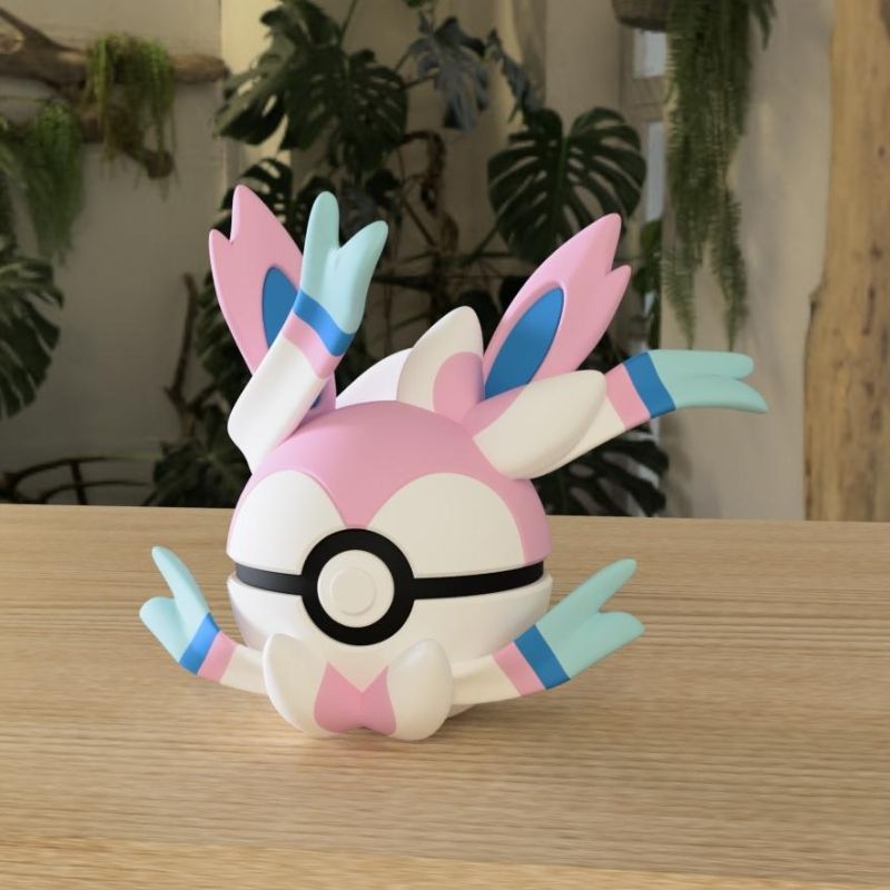 Pokemon Poke Ball Eevee Anime  - огляд і ціна Model Kit Eevee