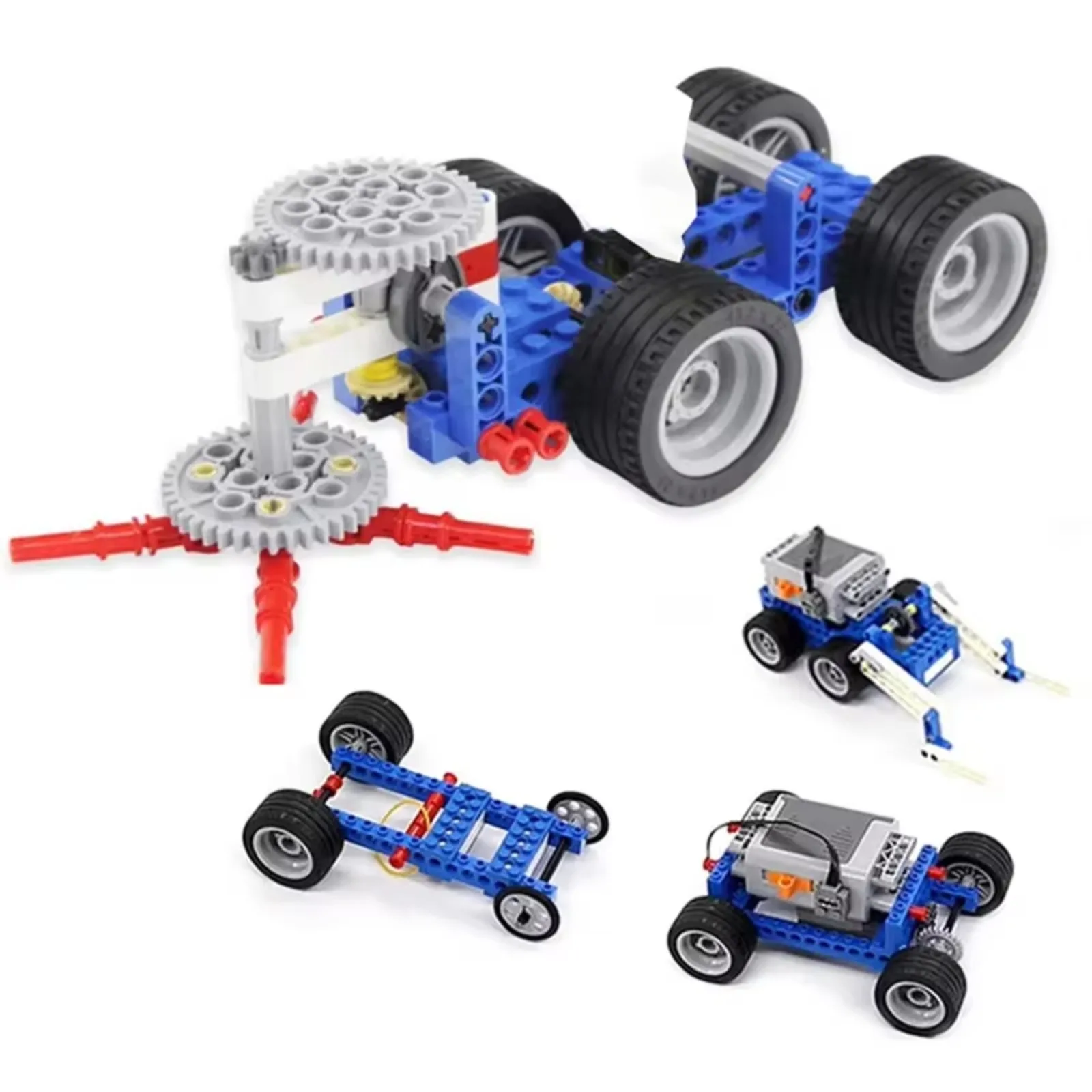 396PCS Technical MOC Building  - огляд і ціна Model Kit Instructions