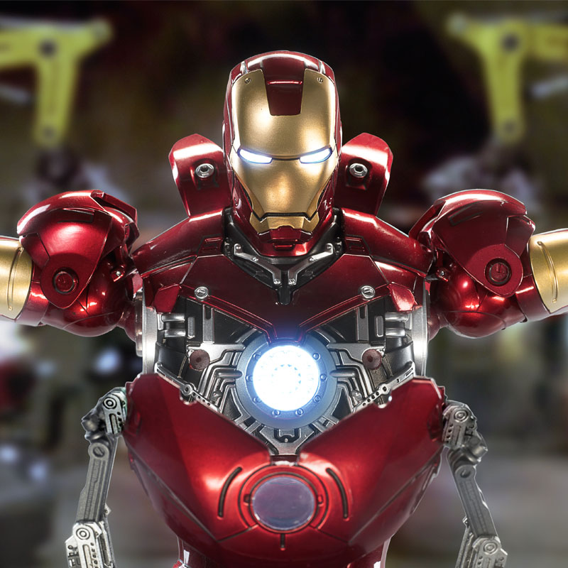 ZDTDS Original 1/5 36CM Iron M - огляд і ціна Model Kit Iron Man Mark 50