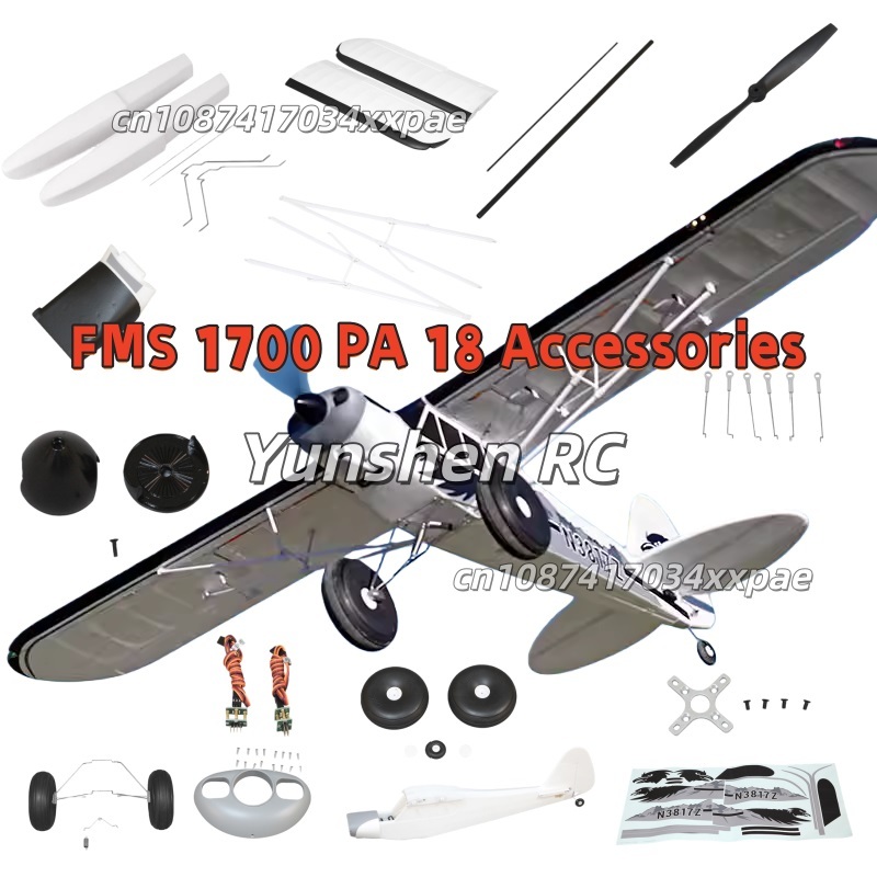 FMS RC Plane Decals For 1700mm - огляд і ціна Model Kit Land Rover