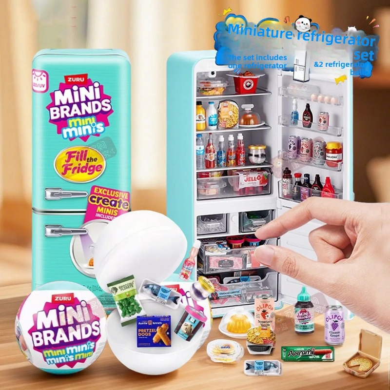 ZURU Original Fill The Fridge  - огляд і ціна Model Kit House