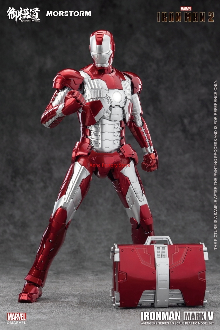 MORSTORM E-model Marvel Iron M - огляд і ціна Model Kit Iron Man Mark 50