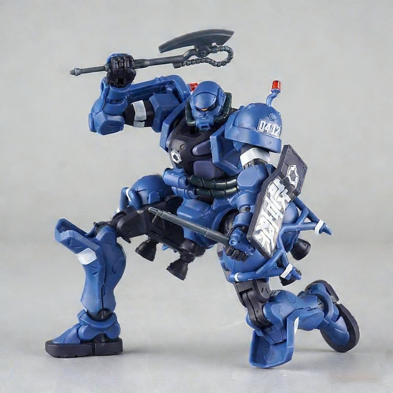 Gquuuuuux Military Police Zaku - огляд і ціна Model Kit Zaku