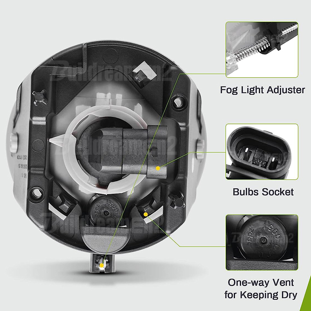 2 Pieces Car Front Fog Light A - огляд і ціна Model Kit Land Rover