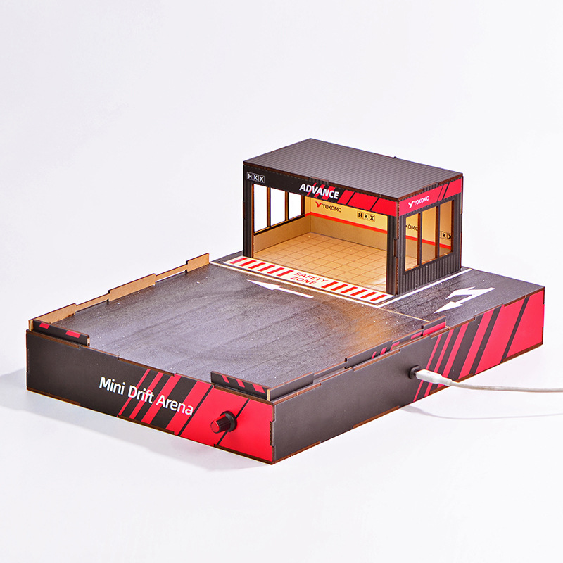 1:64 Scale DIY Drift Track Dio - огляд і ціна Model Kit Toy