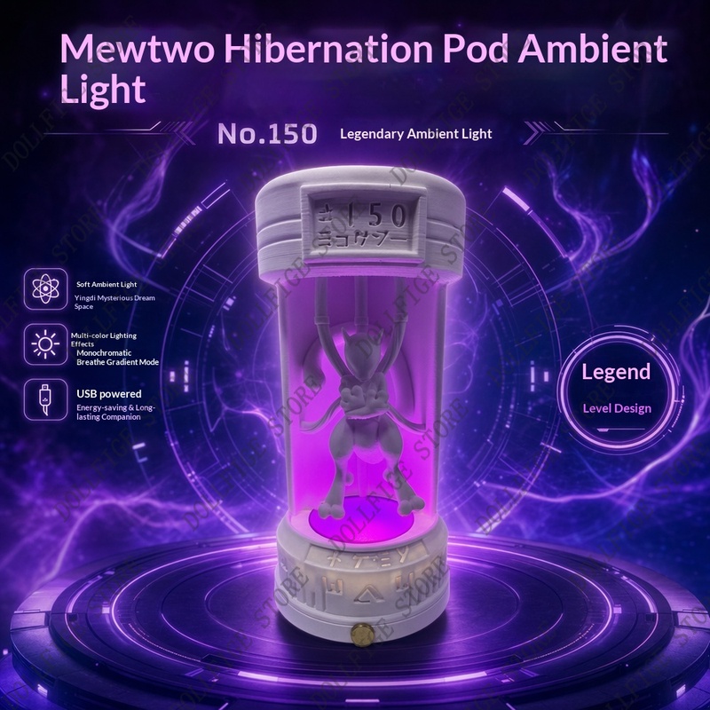 Pokemon Mewtwo Sleep Capsule A - огляд і ціна Model Kit Gundam Bandai
