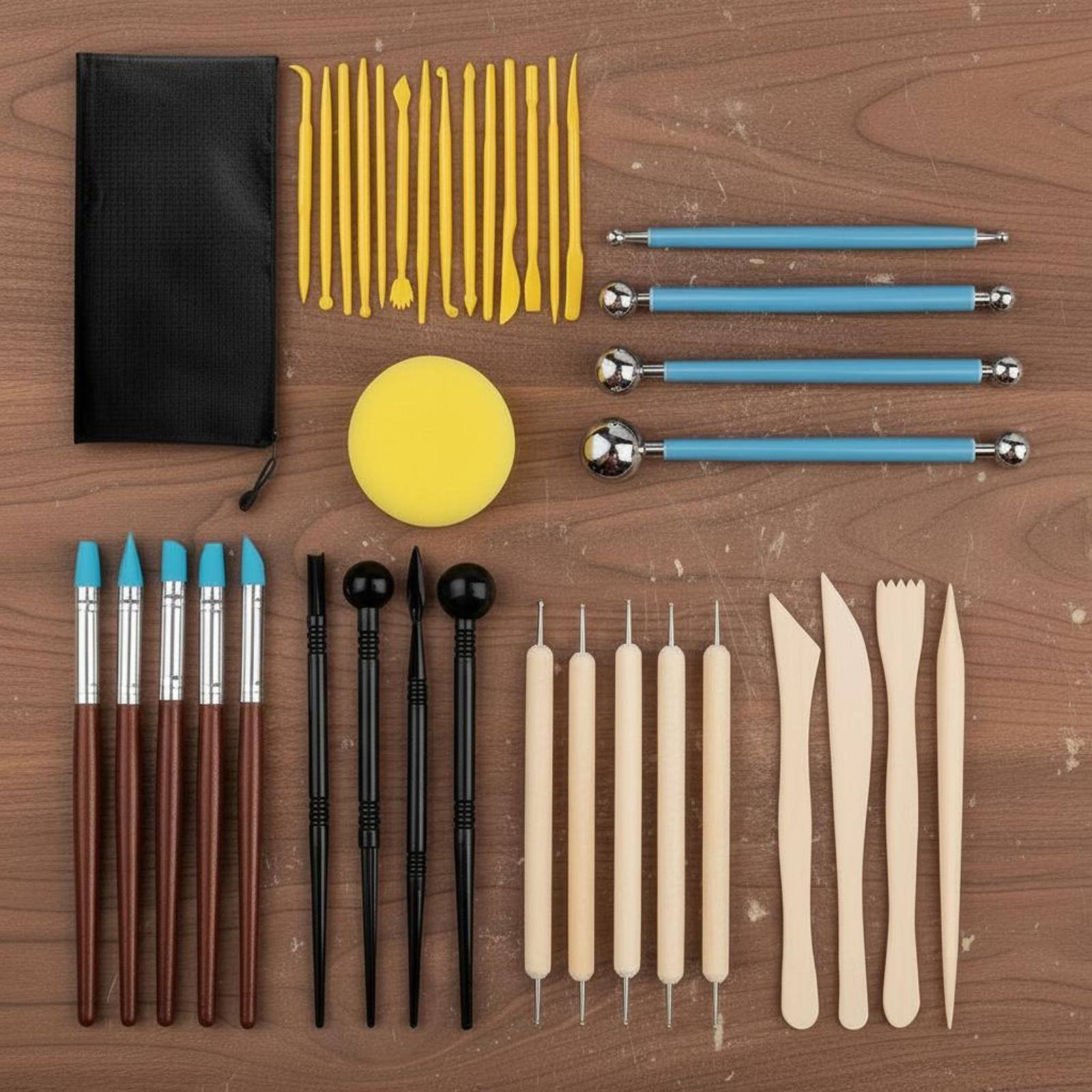 38 Pieces 38 Piece Clay Modeli - огляд і ціна Model Kit Tools