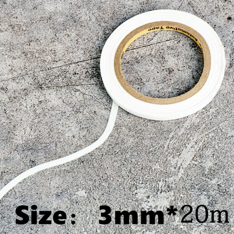 2 Rolls White Flexible Curve M - огляд і ціна Masking Tape Thin