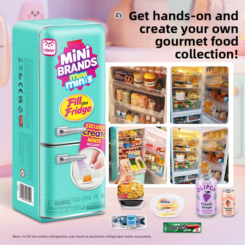 Led Light Up Mini Refrigerator - огляд і ціна Model Kitchen Set