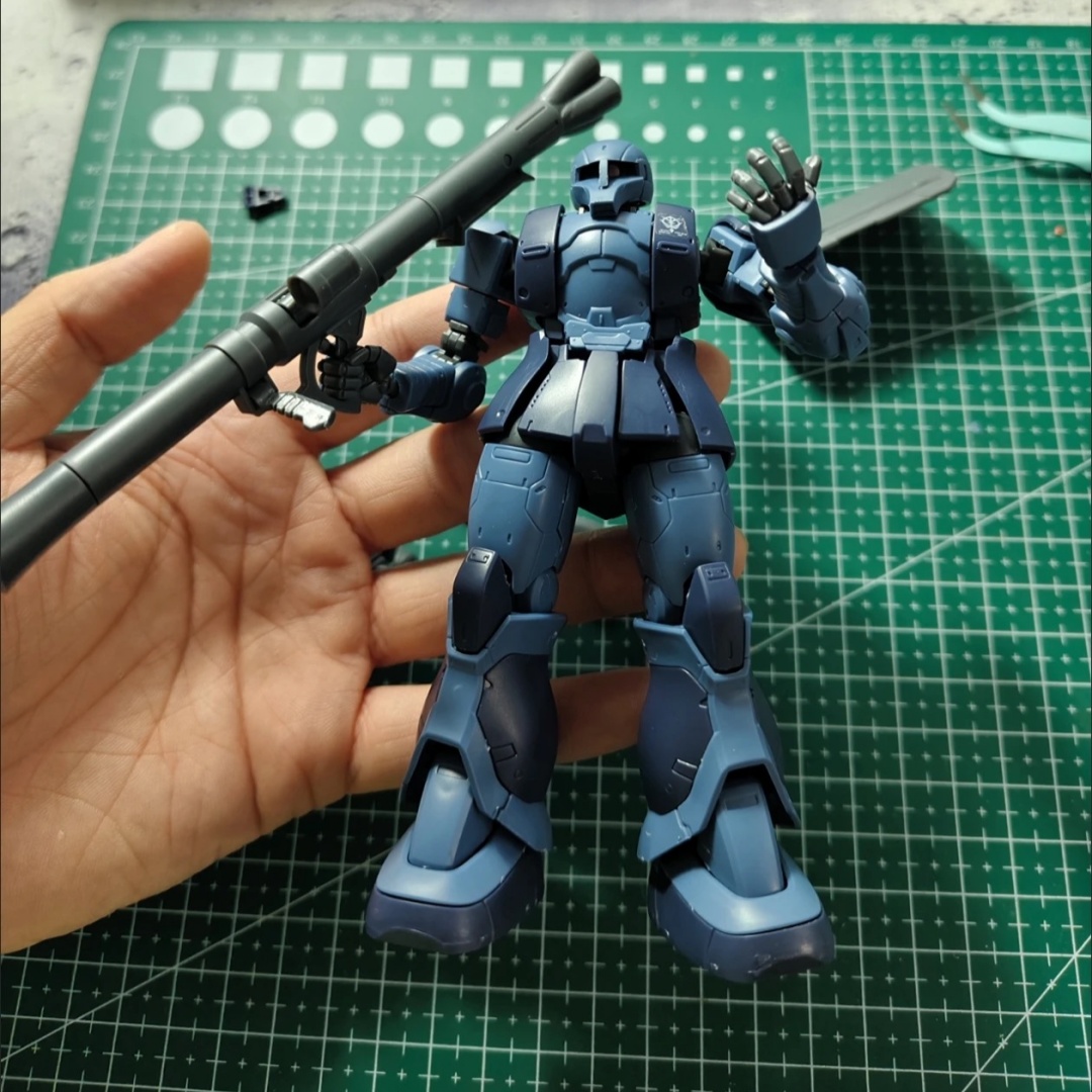 GTO MS-05 HG 1/144 Zaku Black  - огляд і ціна Model Kit Zaku