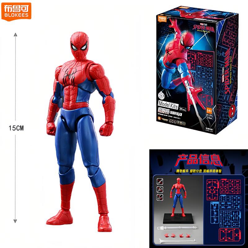 Genuine Blokees Marvel Spider  - огляд і ціна Model Kit Venom