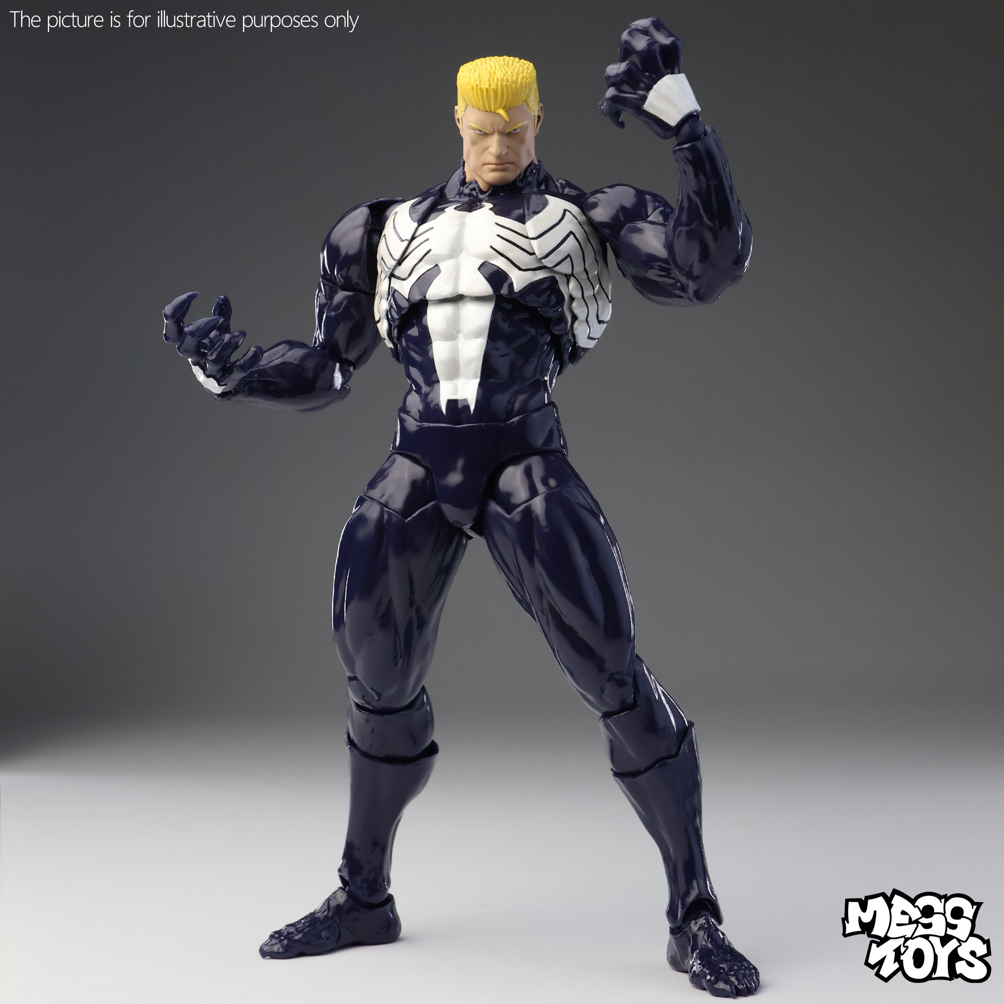 In Stock Mess Toys Venom Actio - огляд і ціна Model Kit Venom
