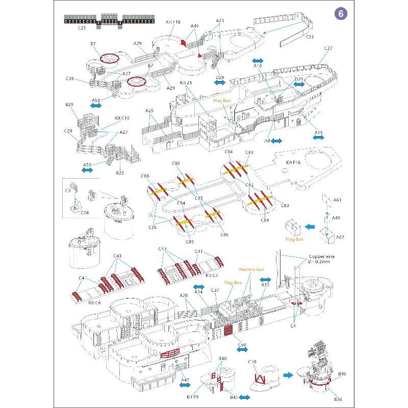 1/700 USS Missouri Battleship  - огляд і ціна Model Kit Uss Missouri