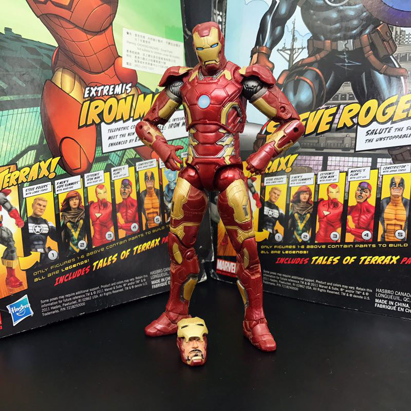 Marvel Legends Ironman Mark MK - огляд і ціна Model Kit Iron Man Mark 50