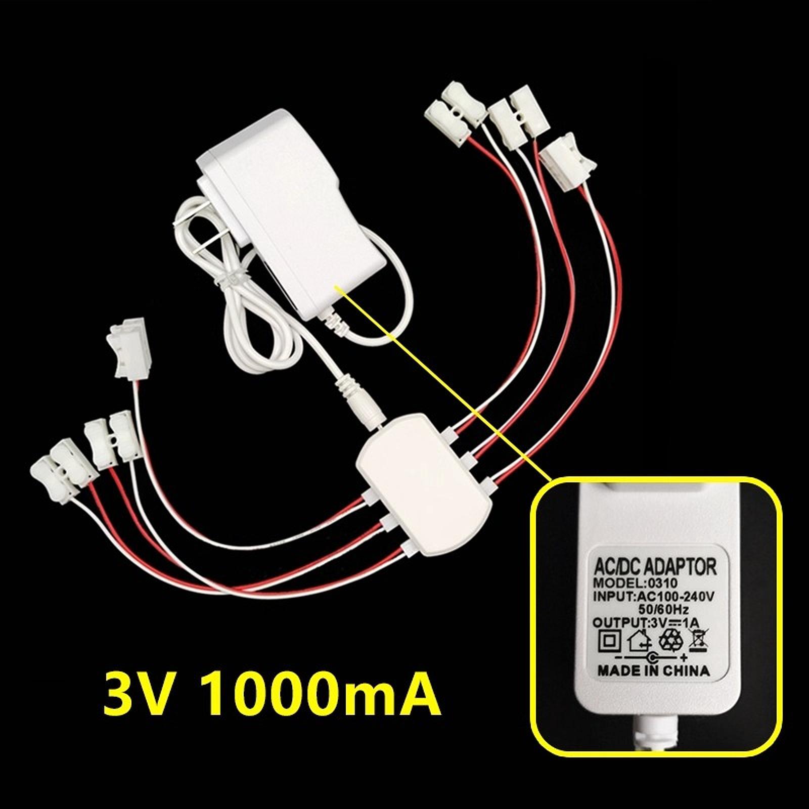 3V 1A Power Supply 6 Ports Wir - огляд і ціна Model Kit Hobby