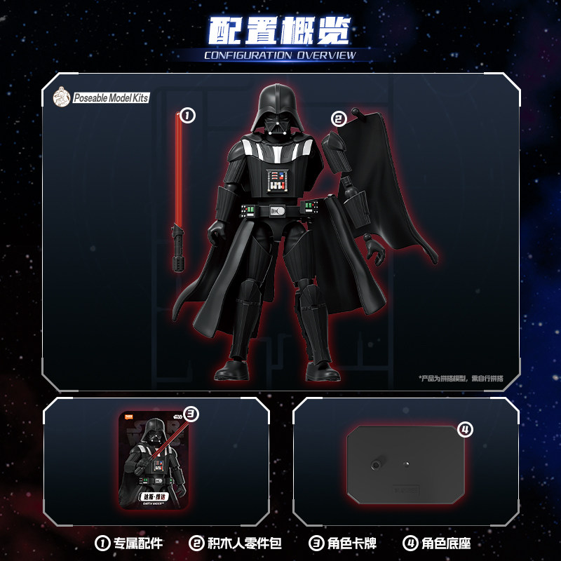 Blokees Star Wars Galaxy Vol.2 - огляд і ціна Model Kit Toy