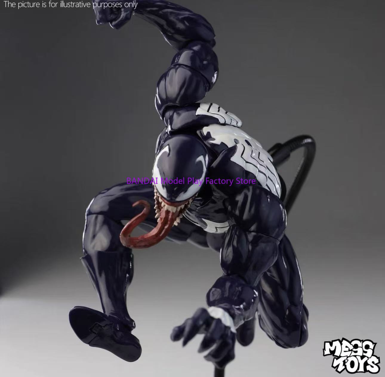 NEW Mess Toys Venom Spider Man - огляд і ціна Model Kit Venom