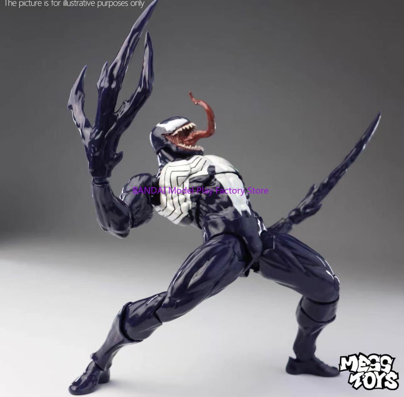 NEW Mess Toys Venom Spider Man - огляд і ціна Model Kit Venom