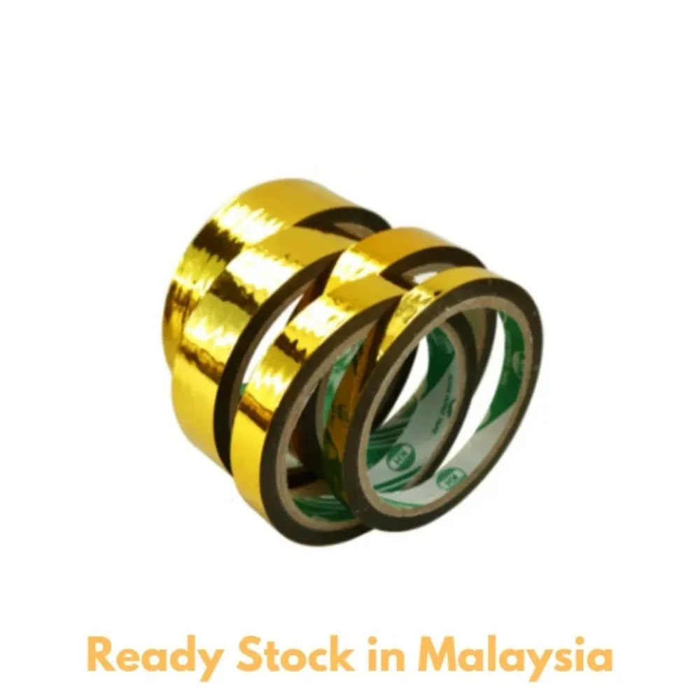 50M Glitter Slim Gold Silver F - огляд і ціна Masking Tape Thin