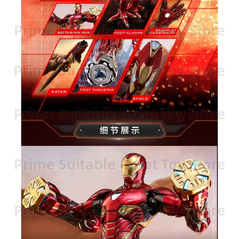 【In Stock】Original HotToys Ave - огляд і ціна Model Kit Iron Man Mark 50
